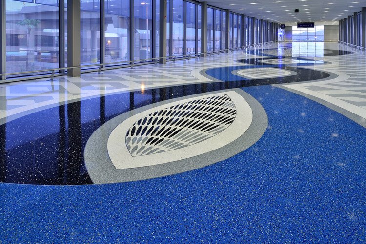 Terrazo floors